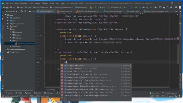 Face Detection in Android using OpenCV and Java смотреть онлайн