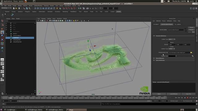 NVIDIA Maximus increases particle simulation exponentially in Autodesk Maya 2012 смотреть онлайн