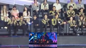 [240106 GDA] Seventeen Reaction to Stray Kids (Intro + Megaverse + S-Class + Hall Of Fame)