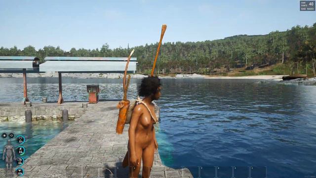 SCUM Nudist survival "row row raft смотреть онлайн