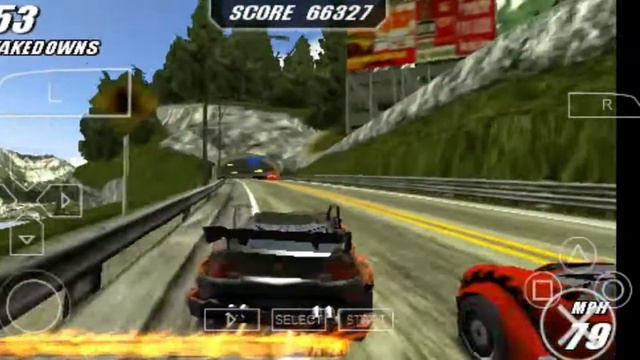 PPSSPP/PSP Burnout Legends Signature Takedown: Gone Fishin смотреть онлайн