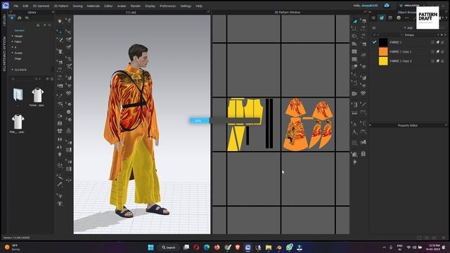 How to Import CLO Animation in Blender / Pattern Draft Digital Apparel Studio смотреть онлайн