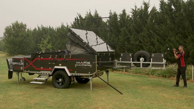 Mars Campers: Space X Main Tent Set-Up Tutorial смотреть онлайн