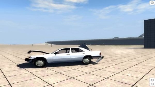 BeamNG DRIVE mod car Mercedes Benz W124