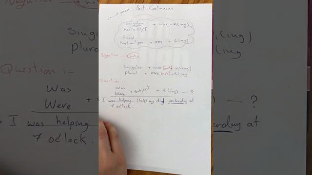 Past continuous Rola Alsadi смотреть онлайн