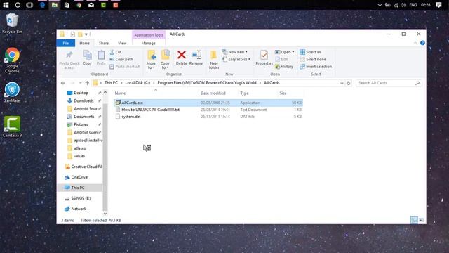 YuGiOh! Power Of Chaos All Cards Unlcoker - Yugi,Joey, Kaiba And All YuGiOh Mods