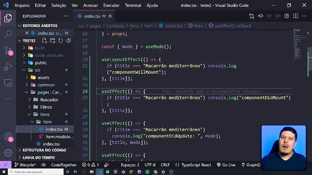 Ciclo de vida de componentes React.js | #AluraMais смотреть онлайн