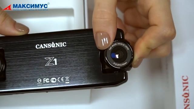 Обзор CANSONIC Z1 ZOOM GPS с комплектацией смотреть онлайн