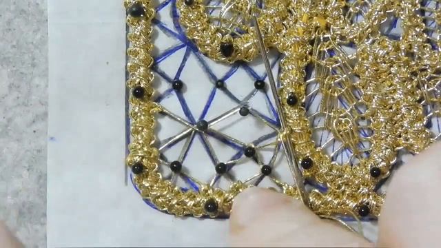 Румынское (шнурковое) кружево. Сетка каркасная.Технология смотреть онлайн