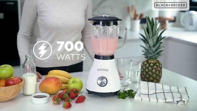Licuadora de 3 velocidades de BLACK+DECKER смотреть онлайн