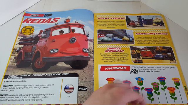 Cars 3 Magazine With Bubba Wheelhouse/Журнал Тачки С Машинкой Бубба Ультрамотор 2023 Год 3 Выпуск смотреть онлайн