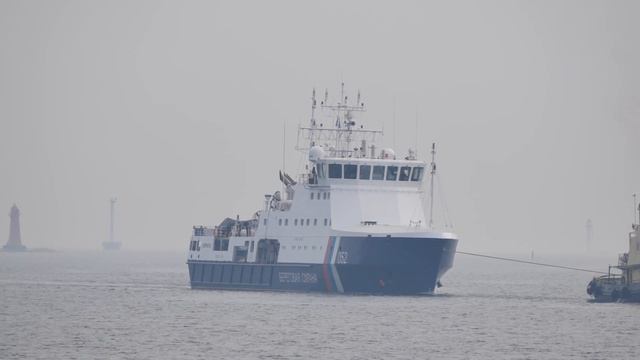 2018-10-17 - Выход в море патрульного корабля "Камчатка" пр 22120 (1) смотреть онлайн