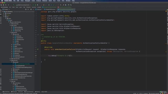 110 Spring Security 2FA Failure Handler смотреть онлайн