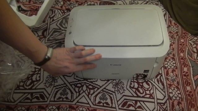 Вскрытие упаковки Canon i-SENSYS LBP6030w смотреть онлайн