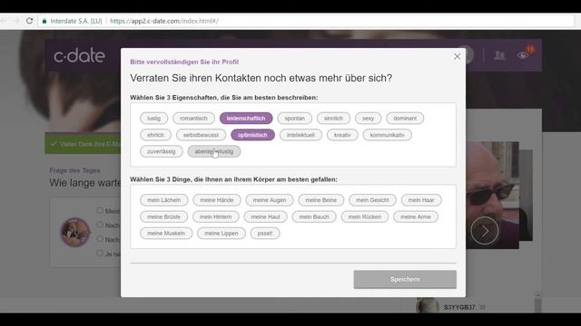 Bei c-Date kostenlos registrieren - Schritt-für-Schritt смотреть онлайн