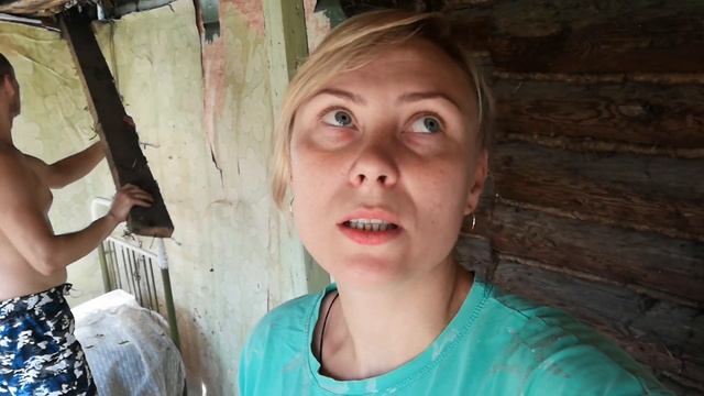 И снова ЗДРАВСТВУЙТЕ? У нас очередная стройка. Поднимаем старый дом. смотреть онлайн