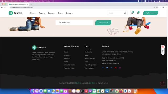 Installation Guide - EduBlink Education React Template With Next.js смотреть онлайн