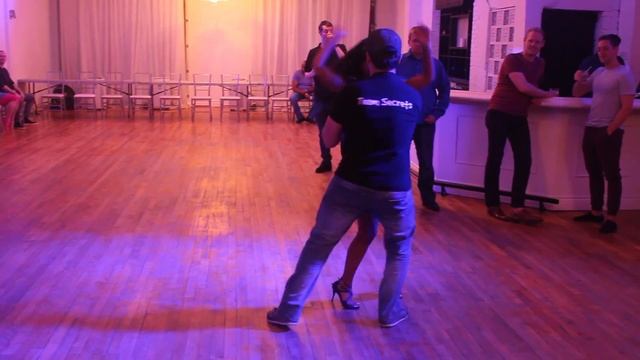 TDS Intermediate Salsa Combination #109 - Aleks & Monica смотреть онлайн