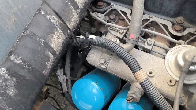 Nissan UD YU41 T5 TD42-T 4.2-liter Turbocharged Diesel Engine Start Up смотреть онлайн