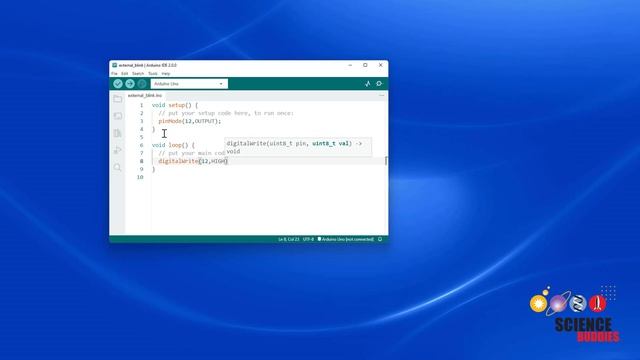 How to Blink an LED with Arduino (Lesson #2) смотреть онлайн