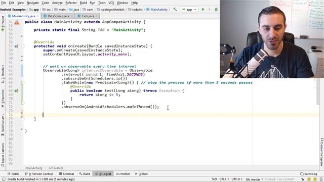 Interval and Timer - RxJava Operators смотреть онлайн