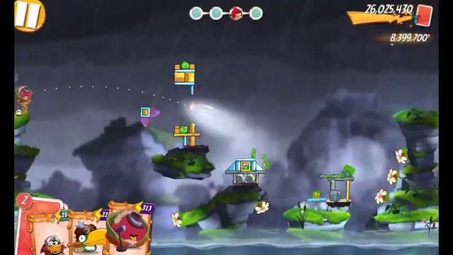 Angry birds 2 King Pig Panic 2024/2/2 & 2023/2/3 Success after Daily Challenge Today смотреть онлайн