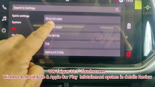 Watch Volkswagen Taigun Android Auto and Apple car plays details video review here смотреть онлайн