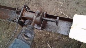 Дровокол из домкрата своими руками