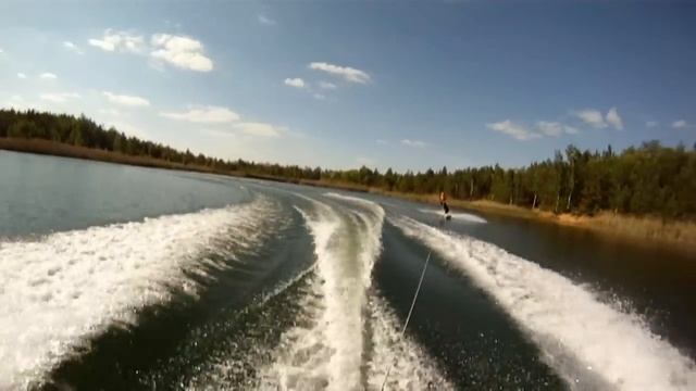 Спуск катера на воду + вейк смотреть онлайн