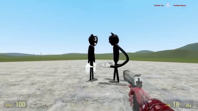 CARTOON MOUSE VS CARTOON CAT VS CARTOON DOG!! Garry's Mod Sandbox