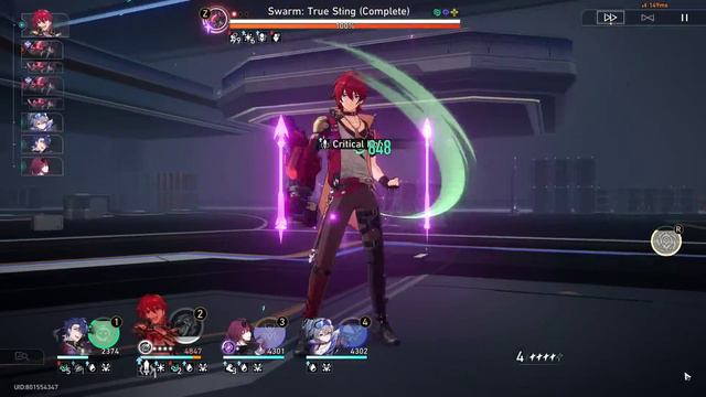 Nihility Team Destroy Swarm Disaster Difficult 5 | Disruption 8 смотреть онлайн