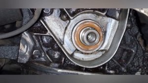 замена сальника коленвала быстро просто.