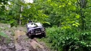 Поездка на водопад АТЫШ на Уазике с приключениями. Отдых на природе с семейными друзьями.