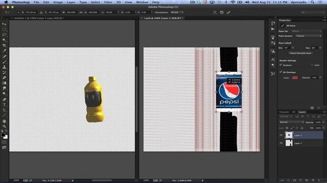 Photoshop CC & CS6 3D - The Lathe смотреть онлайн