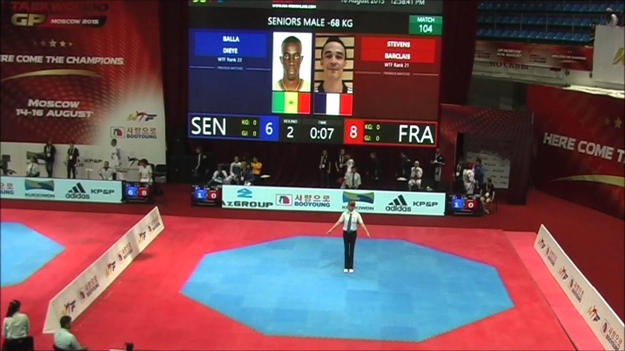 Taekwondo WTF. WTF Grand Prix Moscow 2015. Lara-Chavez. смотреть онлайн