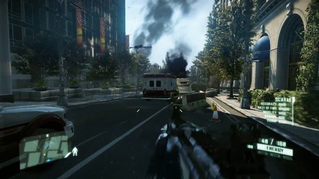 Crysis 2 played on GeforceGT 630m 2GB смотреть онлайн