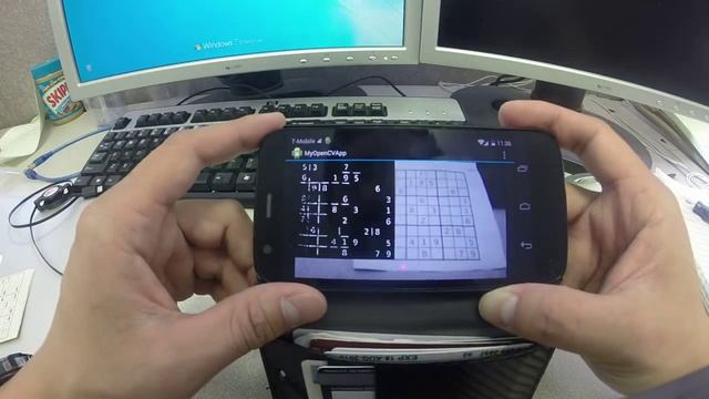Android Sudoku Solver App using OpenCV смотреть онлайн