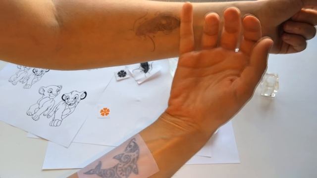 ТАТУ СВОИМИ РУКАМИ В ДОМАШНИХ УСЛОВИЯХ за 10 минут | Тату 
