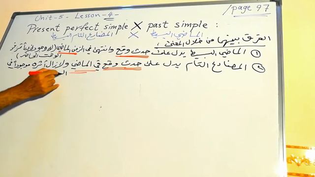 Unit(5) Lesson(4): Present perfect simple and past simple//الجزء الاول смотреть онлайн