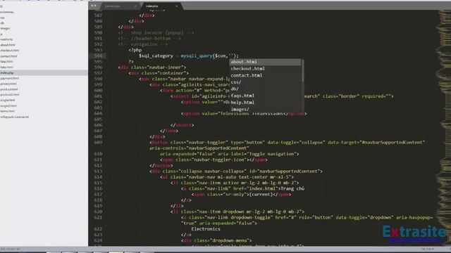 Bài 1 : Web điện máy PHP - Lấy ra danh mục từ cơ sở dữ liệu смотреть онлайн
