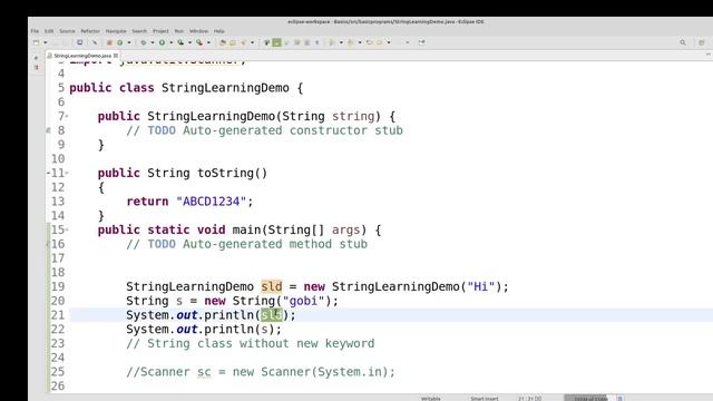 Java in Tamil - String Introduction - String is Immutable, String Methods in Tamil - Payilagam смотреть онлайн