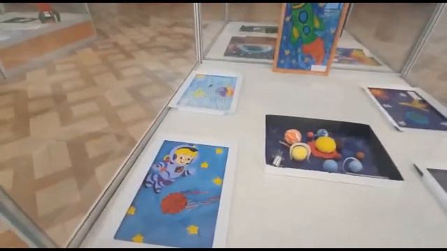 Творческая детская выставка Космос глазами детей смотреть онлайн