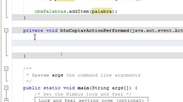 Ejemplo Java Swing - JList - DefaultListModel смотреть онлайн
