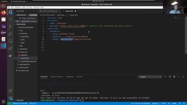 Apollo Run Time System Tutorial: Part 3 (Functions on Docker) смотреть онлайн