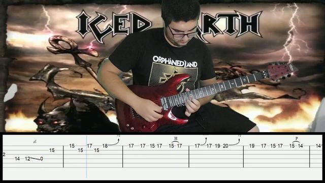 Iced Earth | Watching Over Me | Guitar Solo + Tabs смотреть онлайн