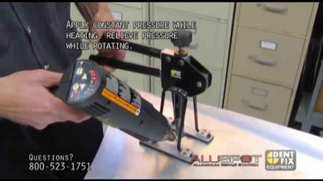 DF-900 AluSpot Aluminum Repair Station Demo/Preview