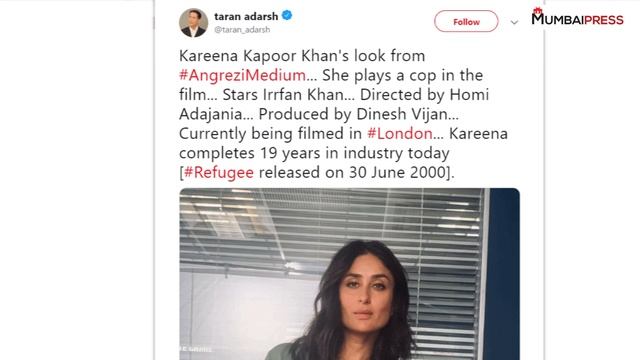 Kareena Kapoor's Stunning Cop Look For Angrezi Medium | Mumbai Press смотреть онлайн
