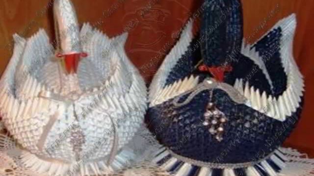Модульное оригами двойной лебедь смотреть онлайн