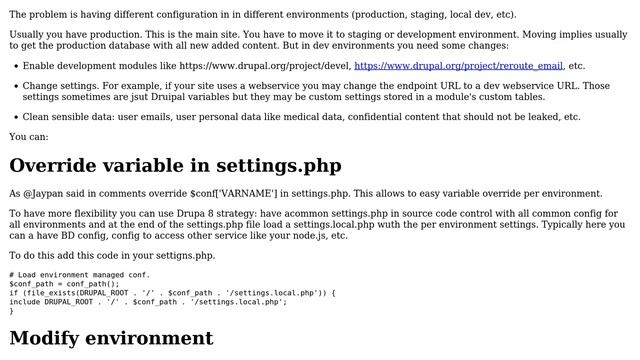 Drupal: Is it good idea to install modules, which require server config, locally? How? смотреть онлайн