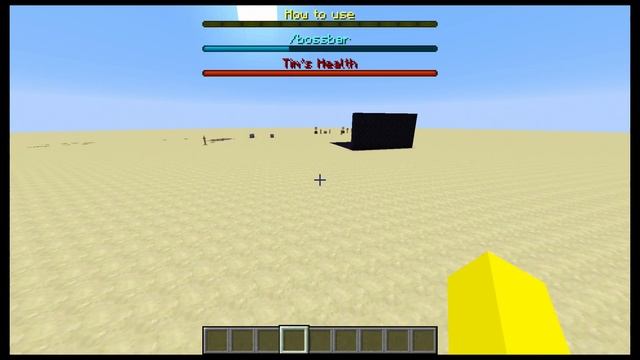 How to use /bossbar | Tutorial - Minecraft: Command Block смотреть онлайн
